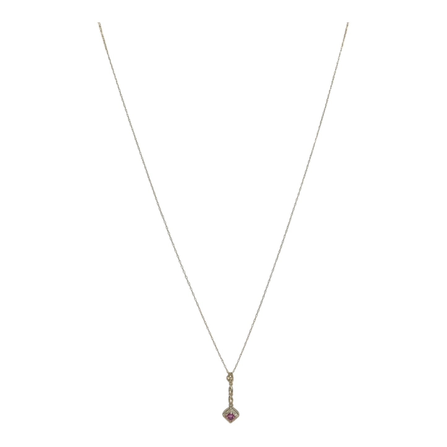 Amethyst & Diamond Necklace WB