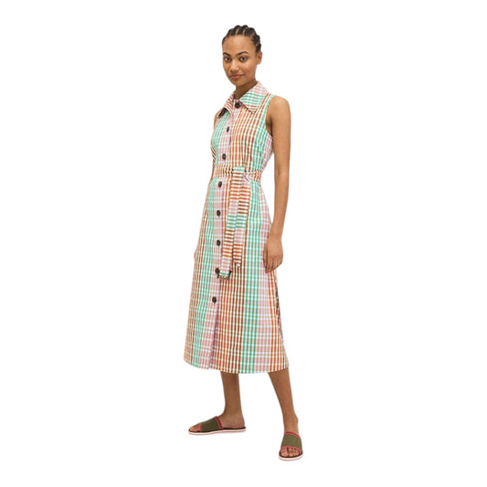 Rainbow Plaid Shirtdress size XXSmall