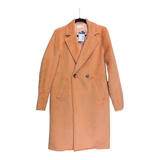 3/4 Faux Fur Pea Coat size Small