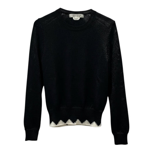 Two-tone Knit Sweater size Small