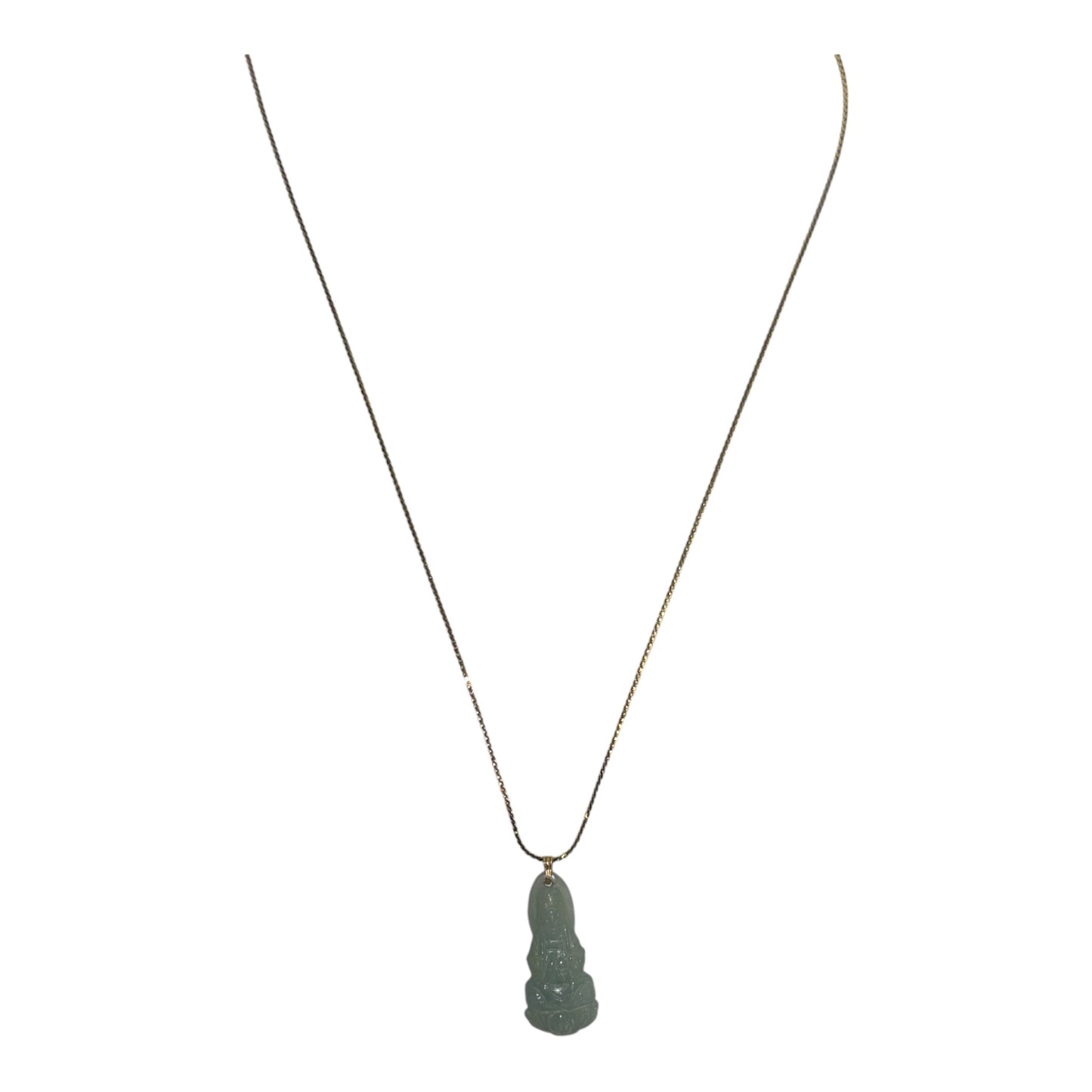 Jade Buddhist Necklace