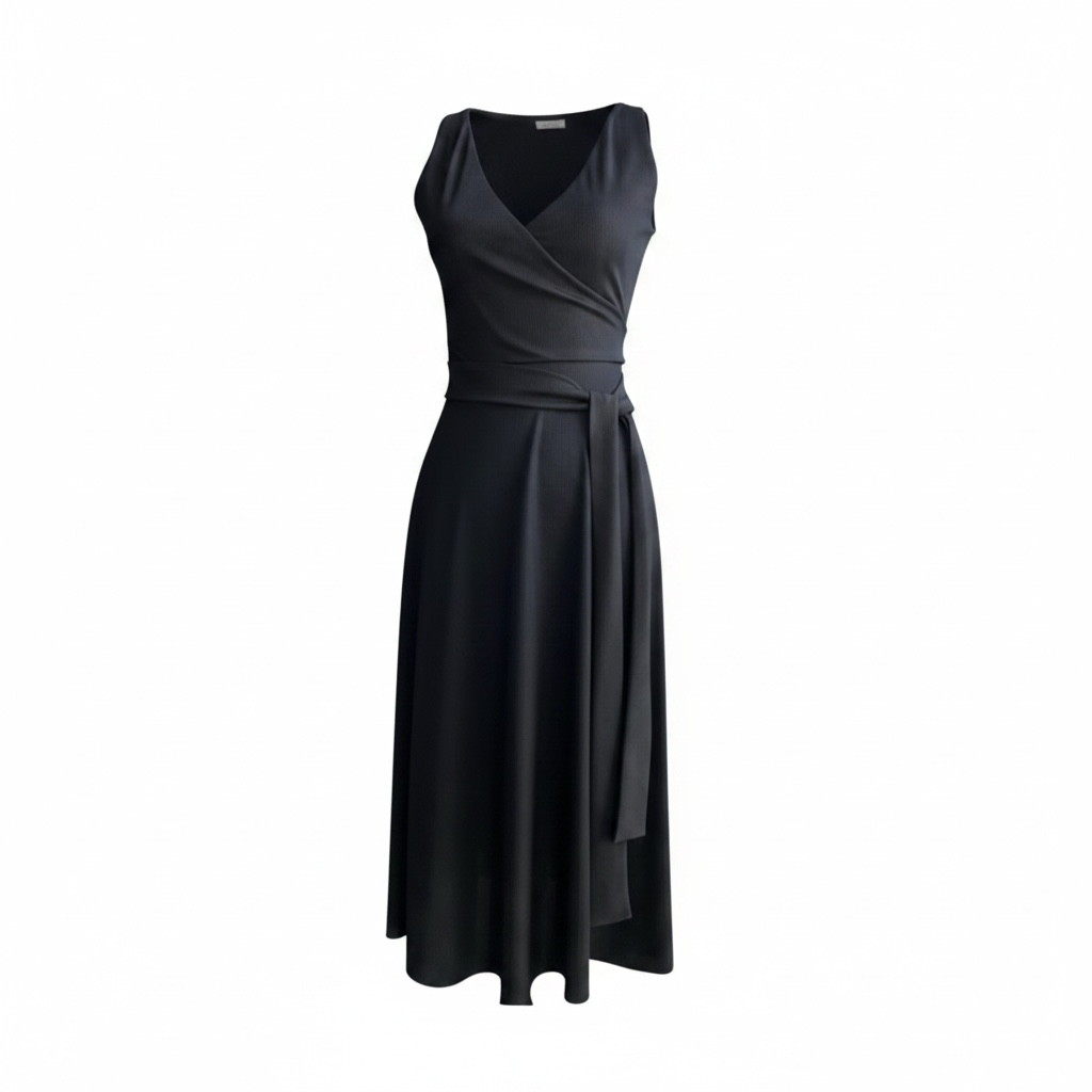 Ribbed Wrap Dress size XSmall