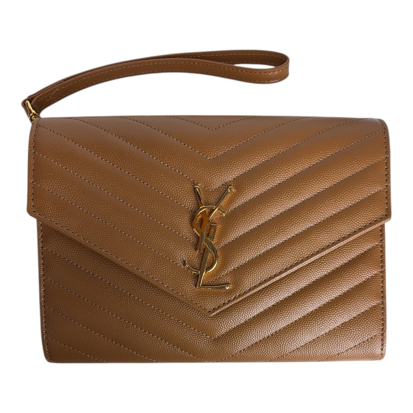 Cassandre Matelasse Flat Pouch