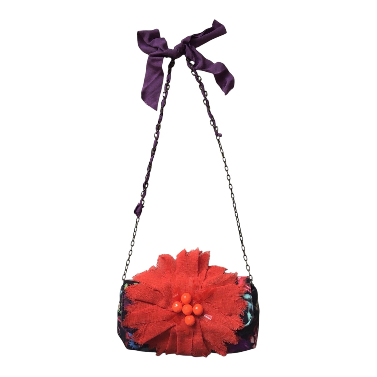 Floral Fabric Crossbody