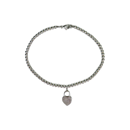 Return To Tiffany Mini Heart Bead Bracelet