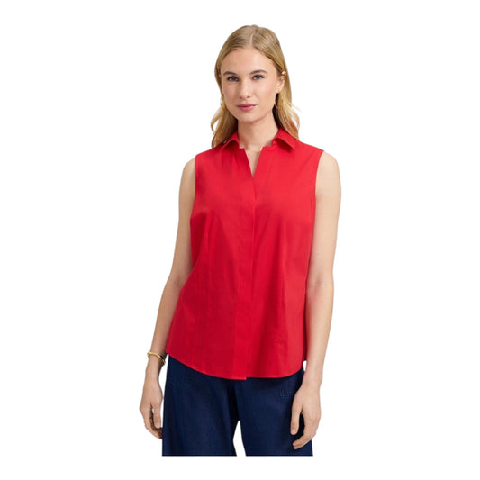 Taylor No Iron Stretch Sleeveless Shirt size 10 NEW WITH TAGS
