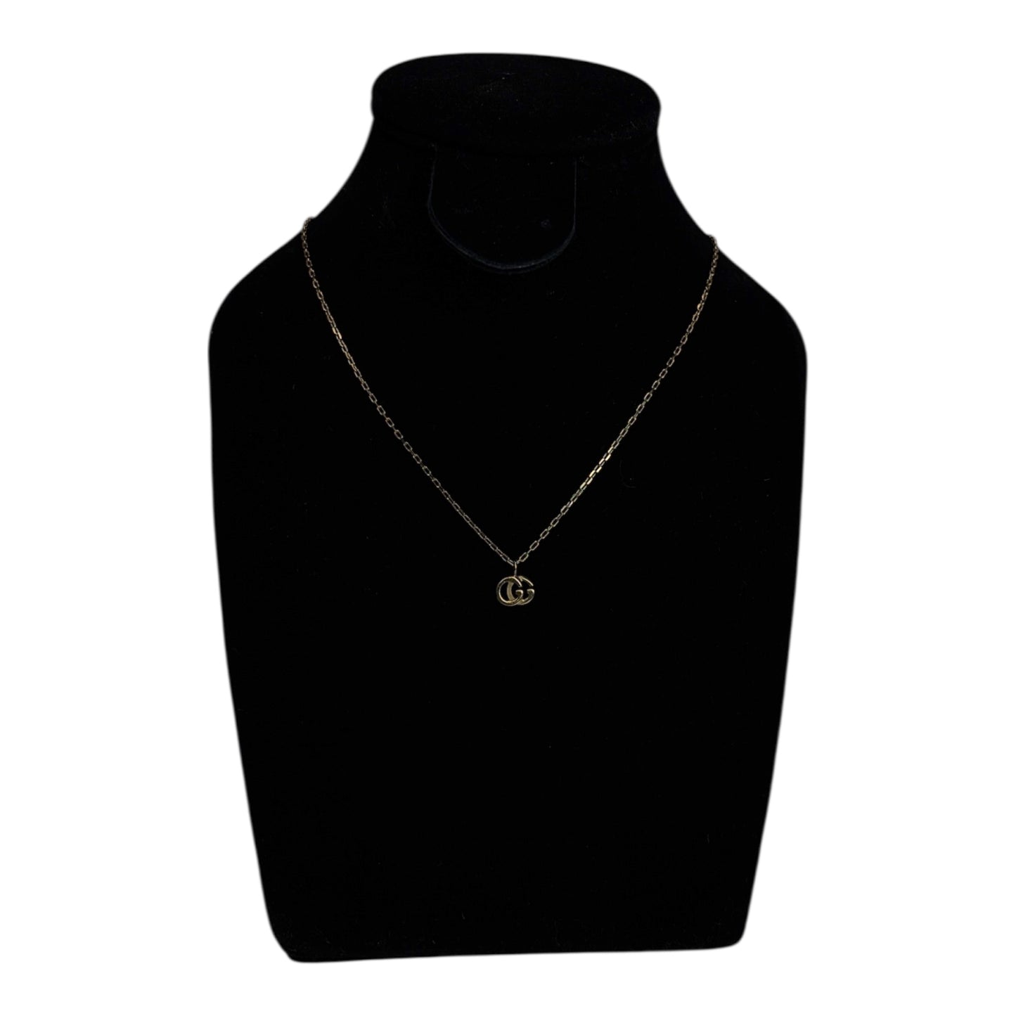 18k Running G Necklace