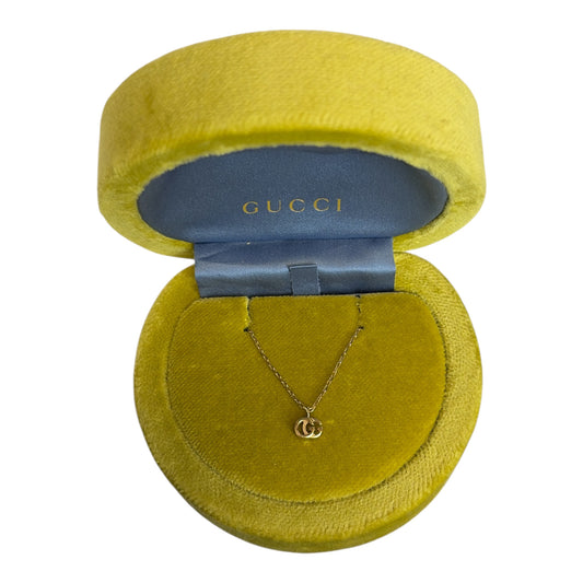 18k Running G Necklace