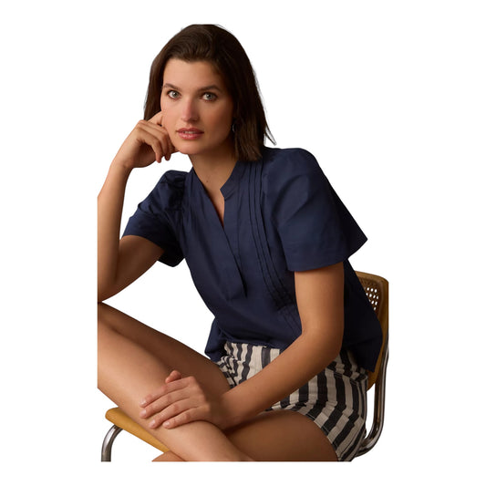 Poplin Pintuck Blouse size Small