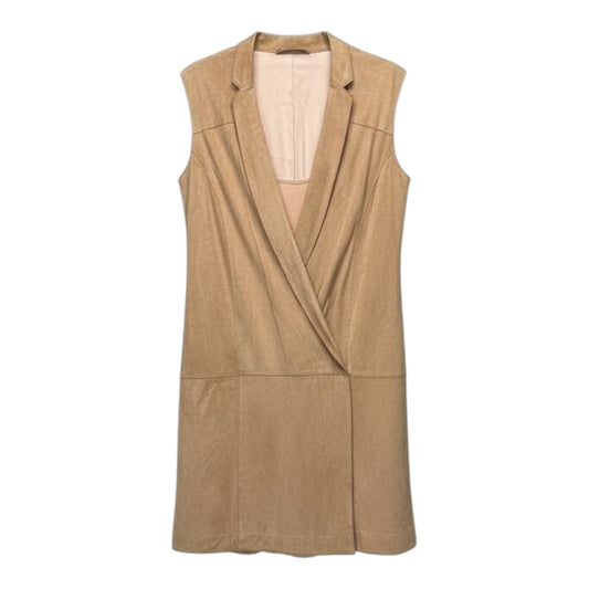 Suede Sleeveless Dress sz M