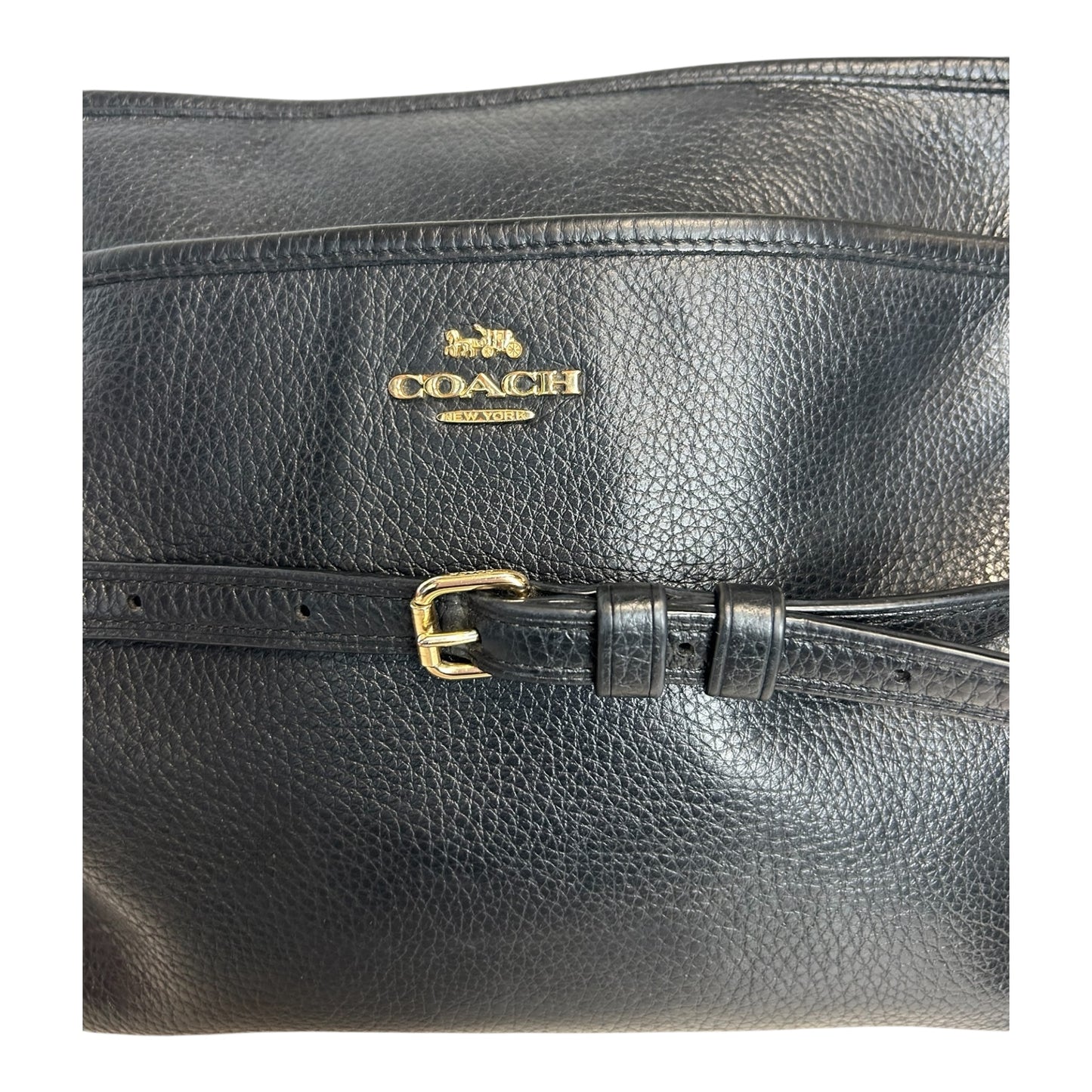 Leather Messenger Crossbody