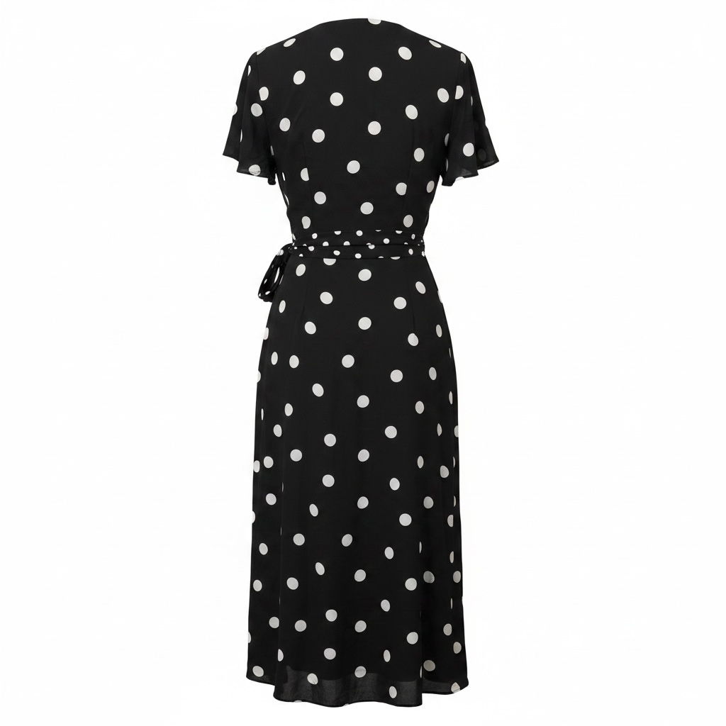 Polka Dot Midi Dress size XLarge