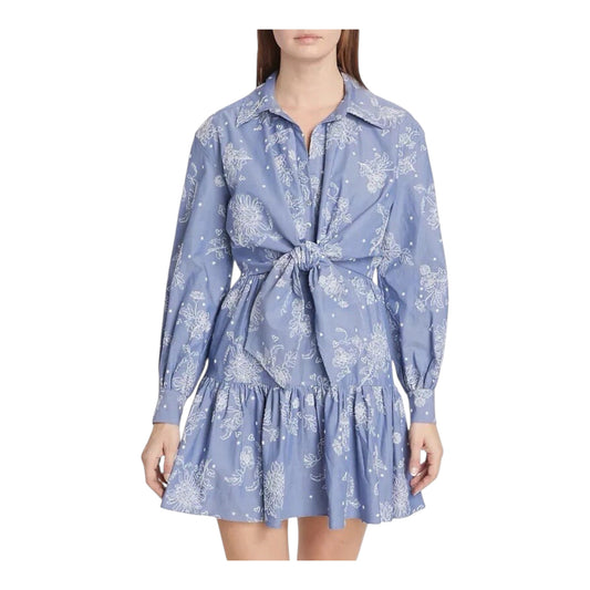 Abrielle Floral Knotted Minidress size 00