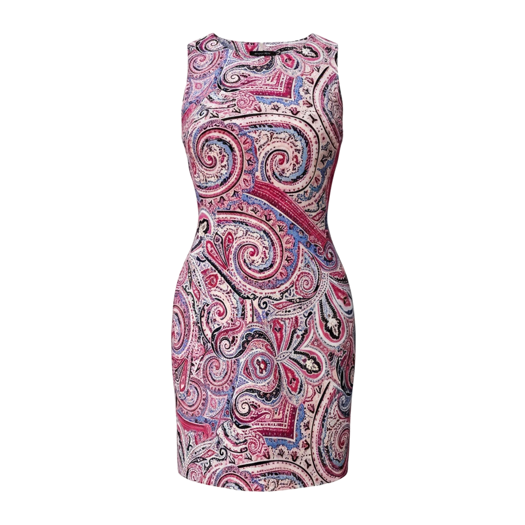 Paisley Mini Dress size 8