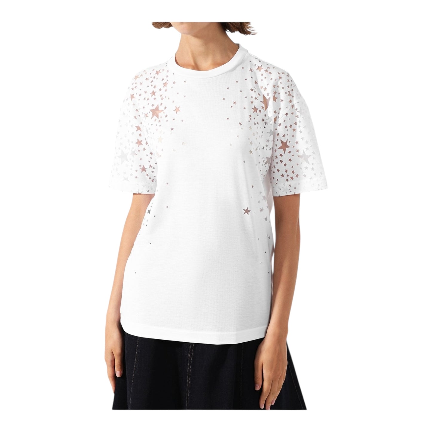 T-shirt with Transparent Stars size 44