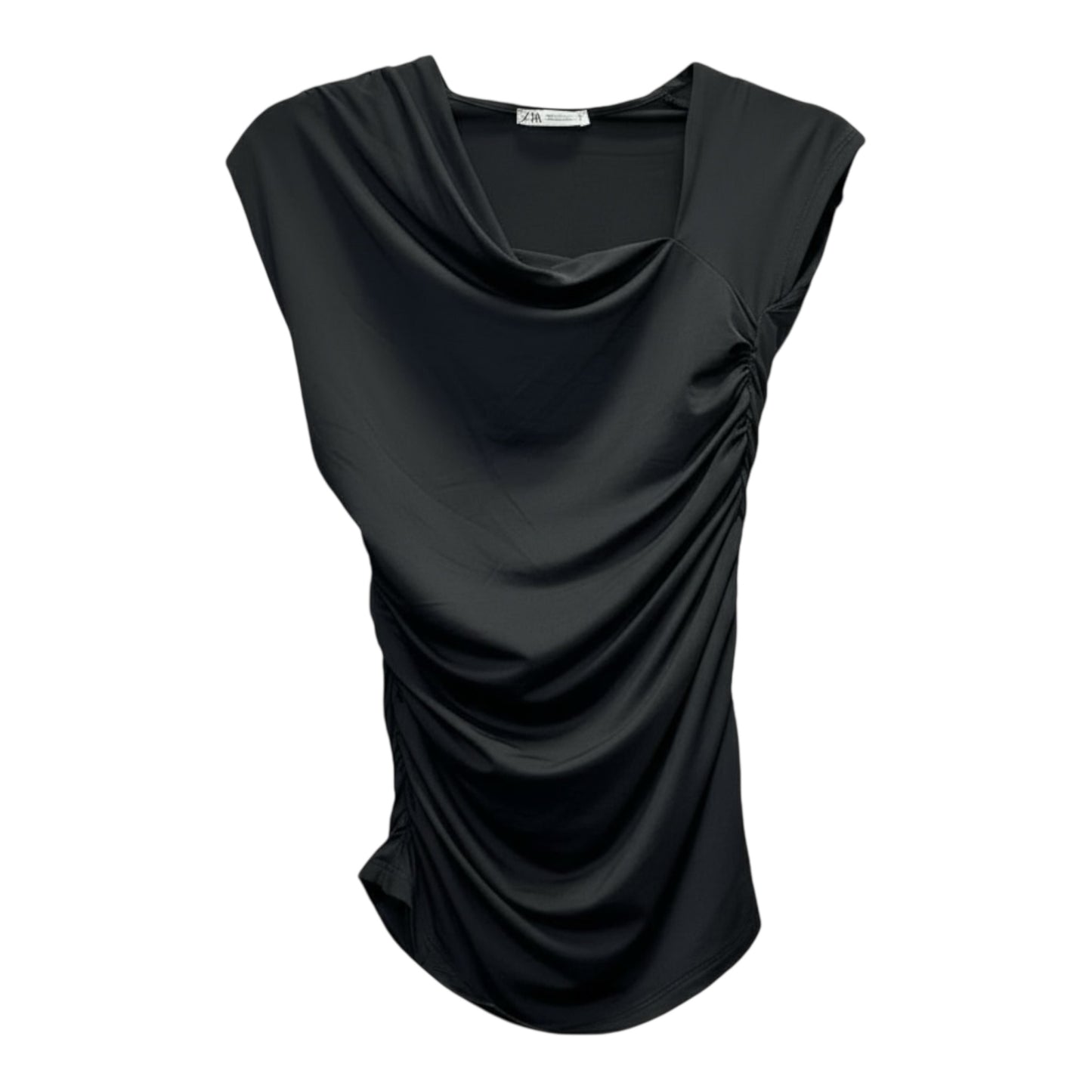 Sleeveless Ruched Top