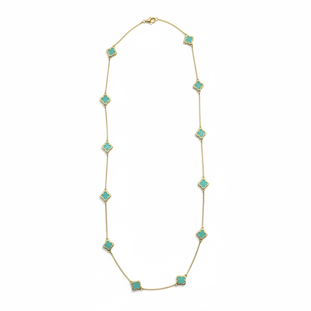 Flower Inspo Earrings and Necklace Set