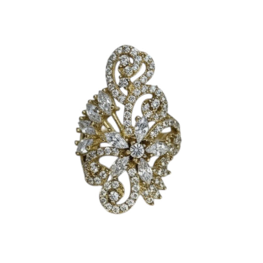 925 Swirl Ring size 8