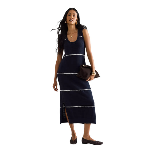 Scott Scoop-Neck Midi Dress size Medium