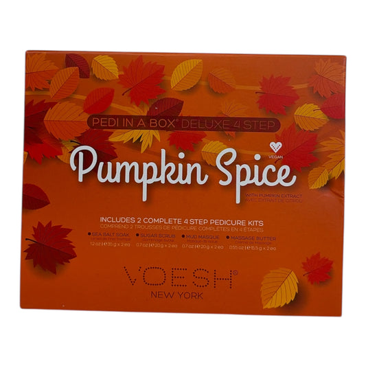 Pedi in a Box Deluxe 4 Step Pumpkin Spice