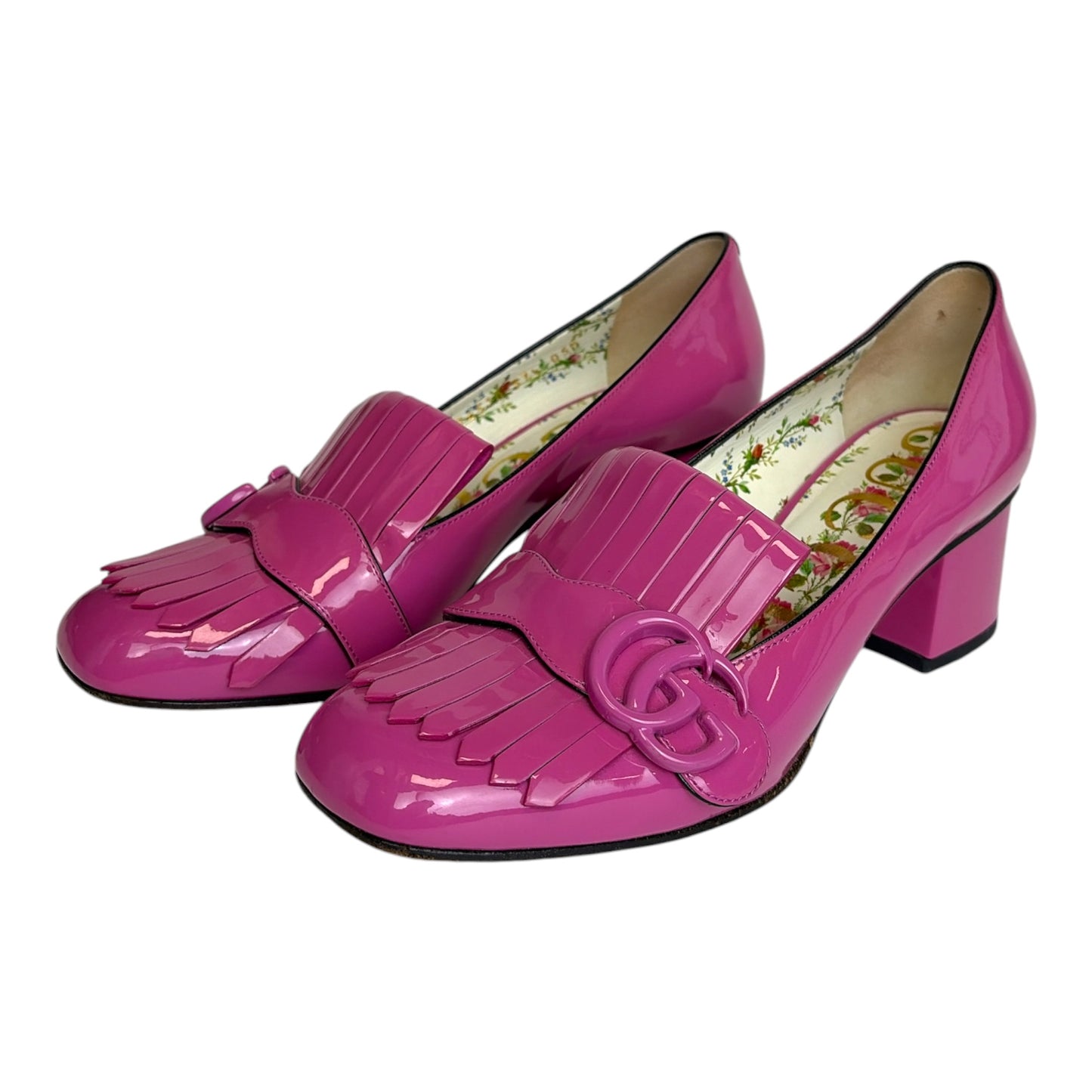 GG Marmont 50mm Loafer Pump Shoes size 37.5