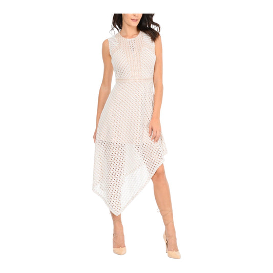 Azria Tracie Asymmetrical Lace Dress size XXSmall