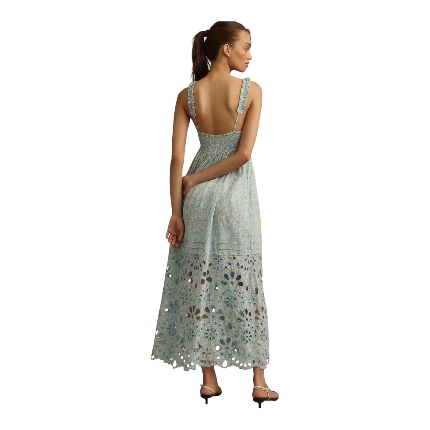 Sweetheart Babydoll Maxi Dress size Medium