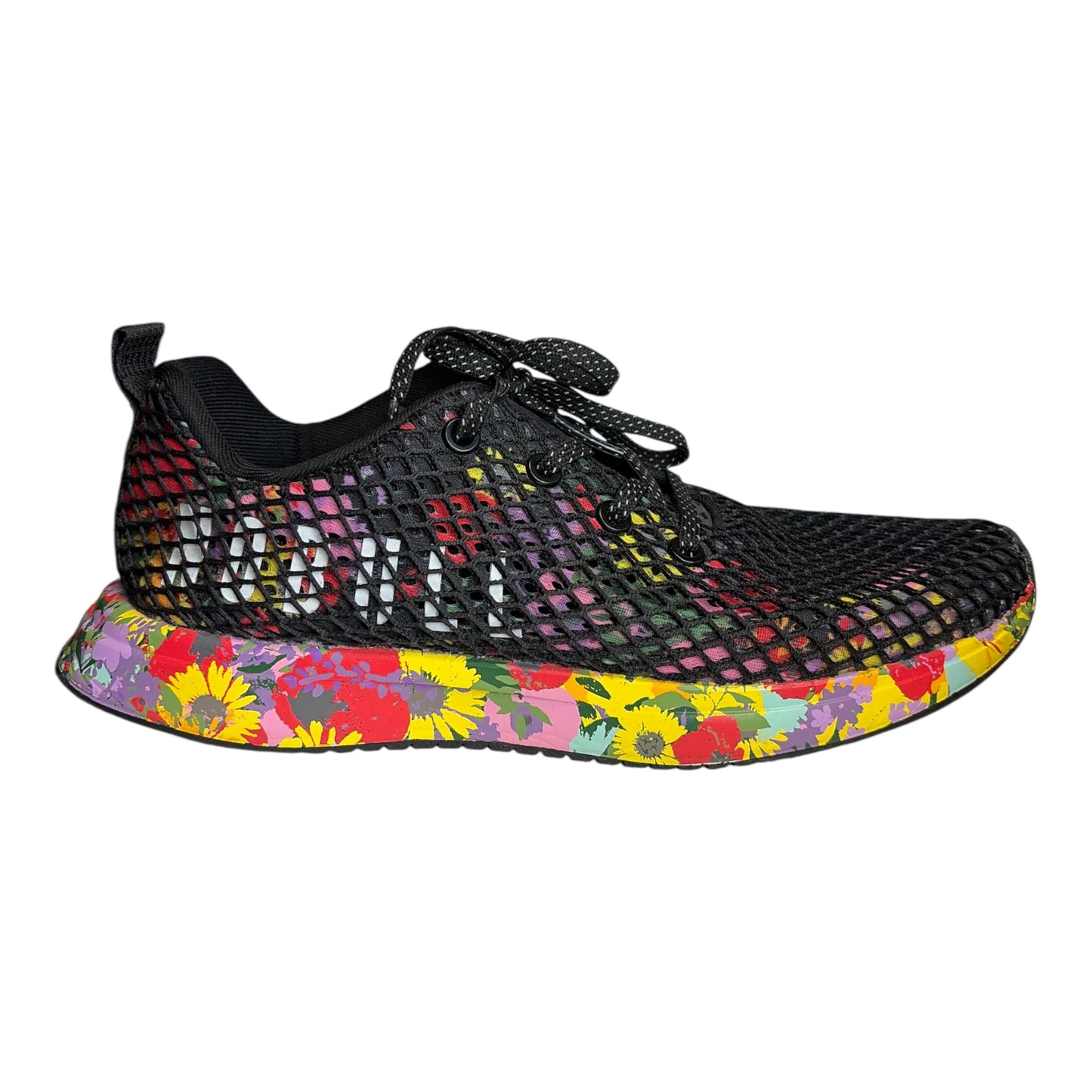 Mesh Floral Running Shoes size 7.5