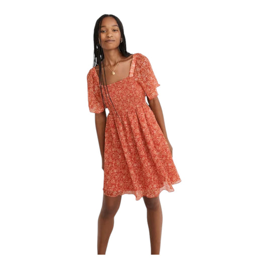 Seersucker Lucie Tie-Back Mini Dress size XLarge