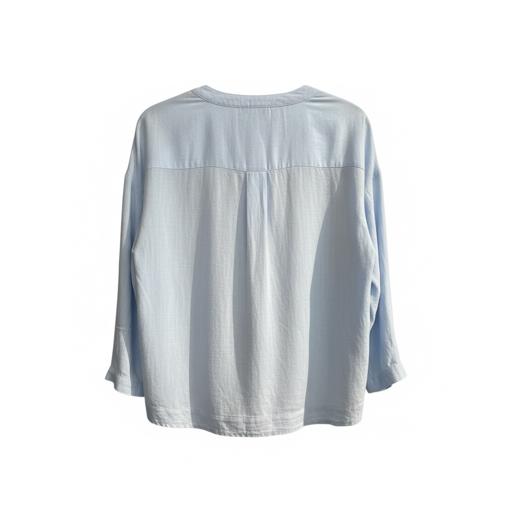 Sequin Pocket Linen Blouse size 14