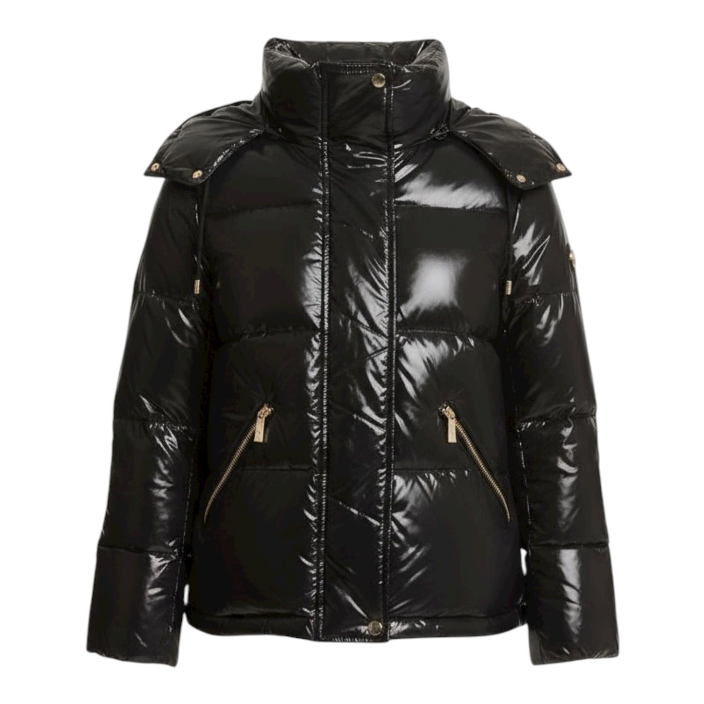 Quilted Nylon Puffer Jacket size M