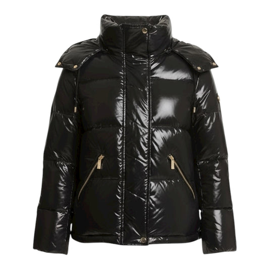 Quilted Nylon Puffer Jacket size M