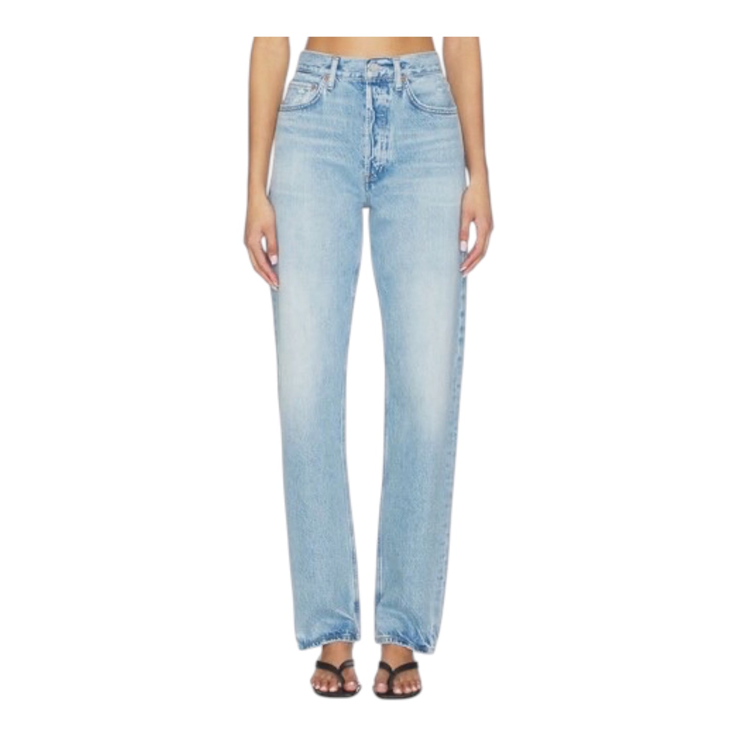 90's Mid Rise Loose Jeans size 25