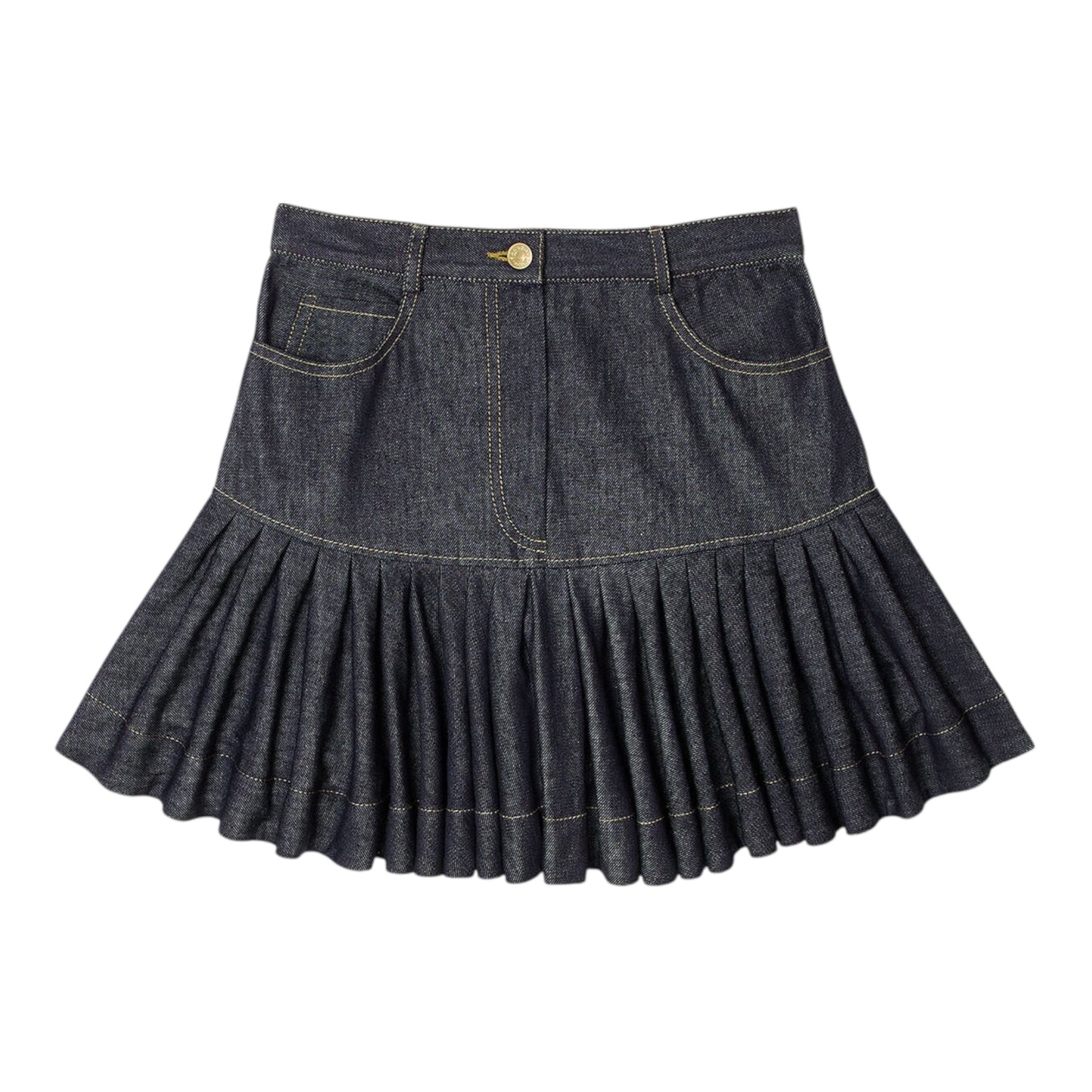 Mini Denim Ruffled Skirt size 25