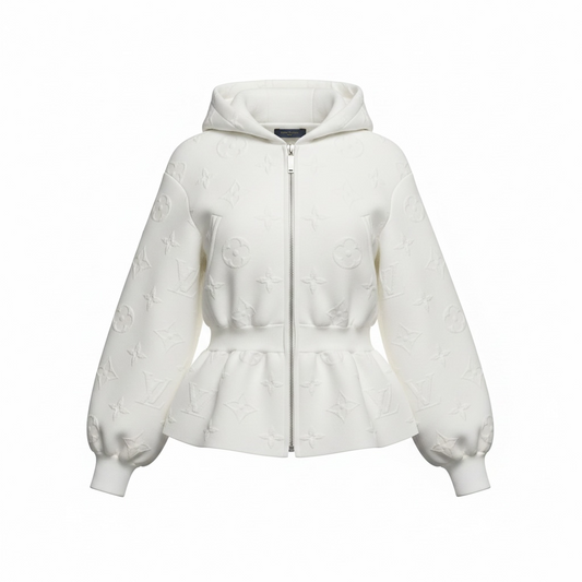 3D Monogram Hoodie size Medium