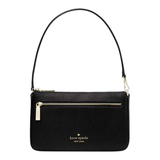 Leila Pebbled Leather Clutch Bag