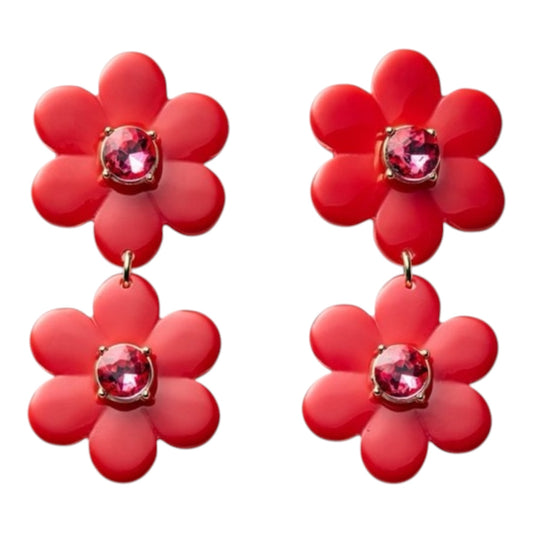 Floral Linear Earrings