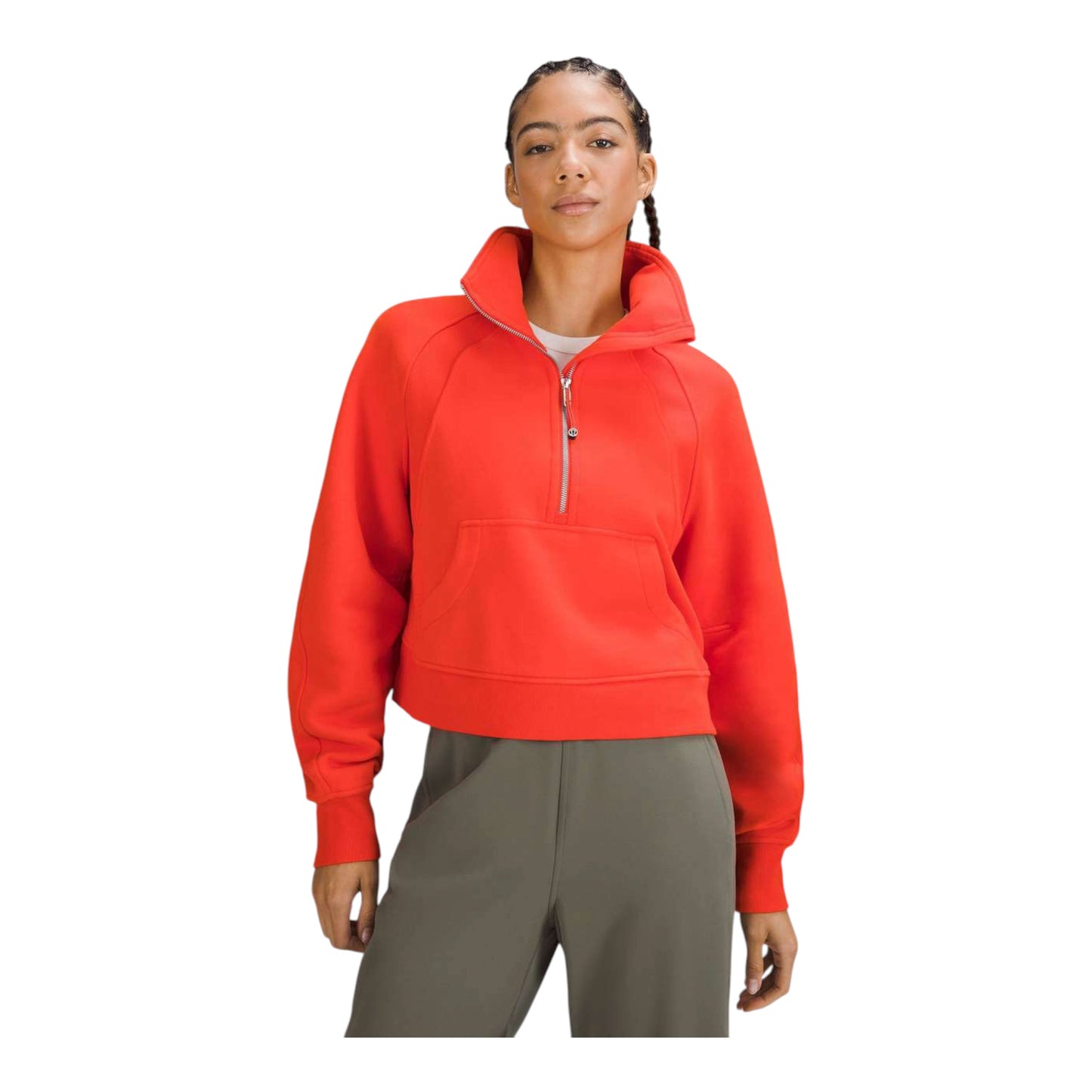 Scuba Oversized Funnel Neck Half Zip size Medium/Large