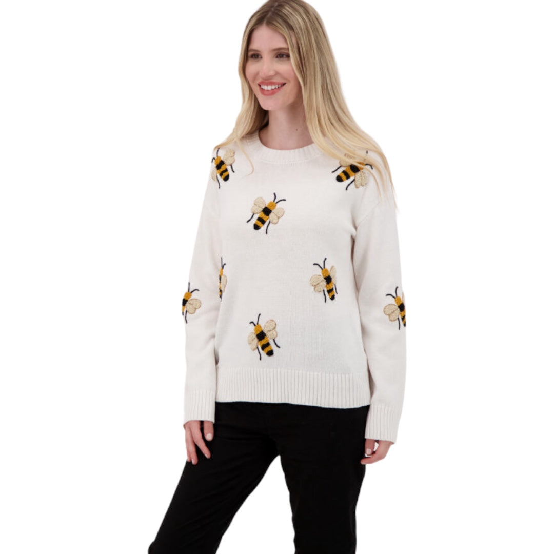 Bee Crewneck Sweater Medium