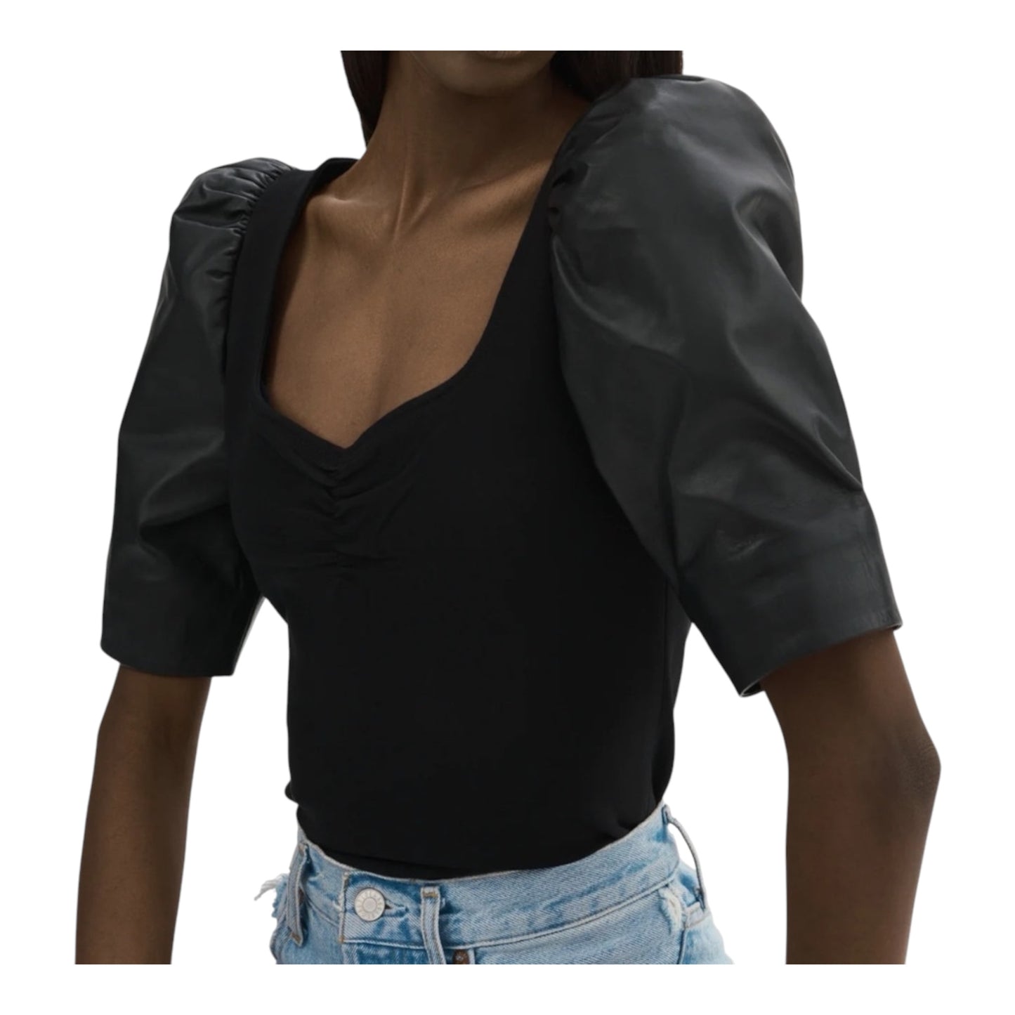 Kira Leather Leather Sleeve size Large