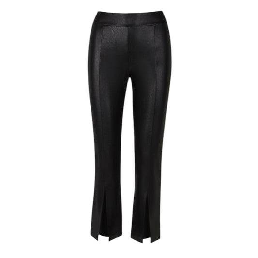 Faux Leather Split Front Pant size Large