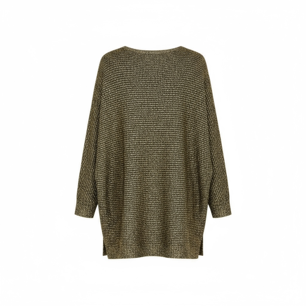 Metallic Pullover Sweater size Large