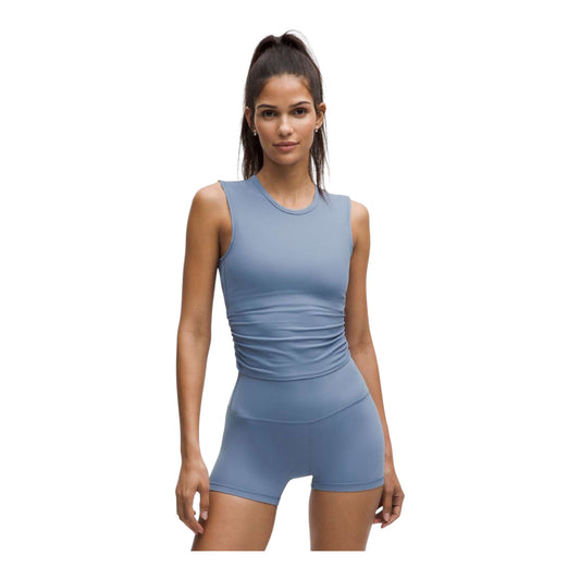 All It Takes Back-Twist Ribbed Tank Top size 4