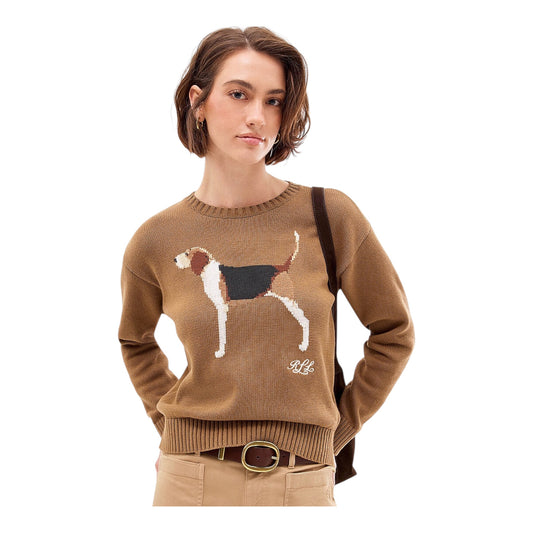 Dog Jacquard Sweater size Medium
