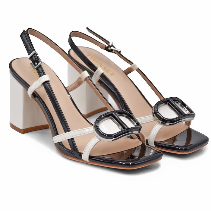 Logo Plaque Sandals size 38