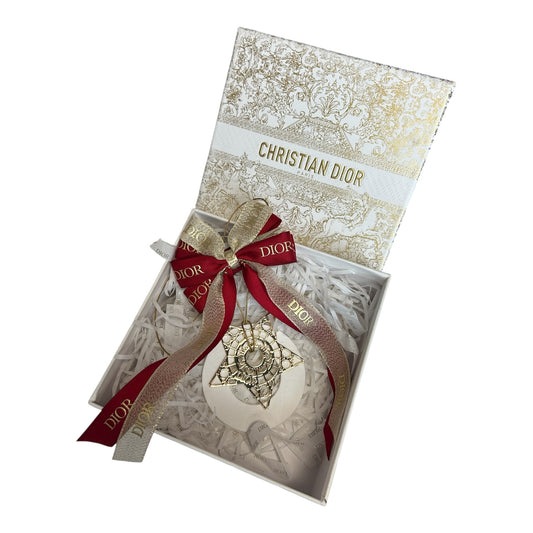 Star Ribbon Ornament New in Box