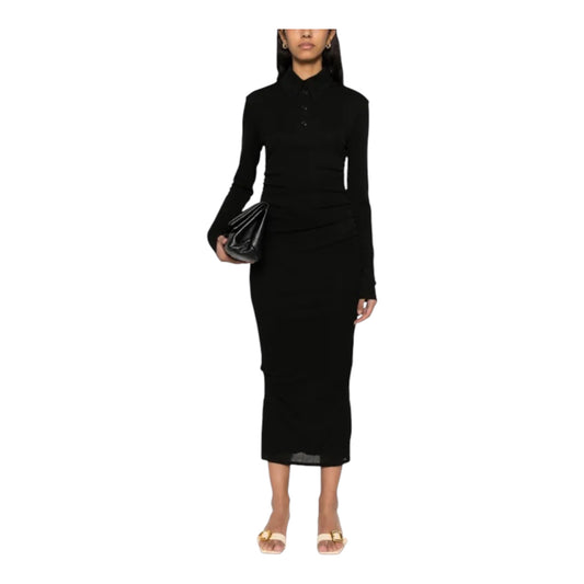 Verity Ruched Maxi Dress size Medium