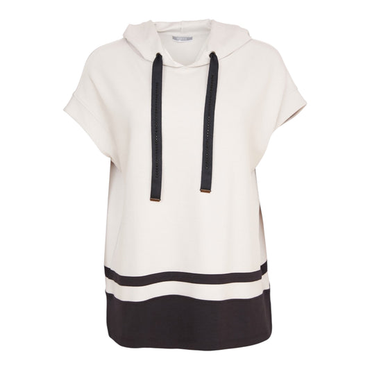 Sleeveless Hooded Top size 36