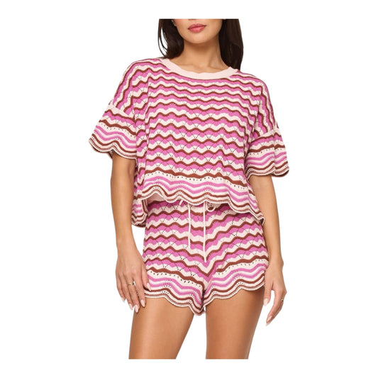 Sunchaser Scalloped Cover Up Shorts size XSmall