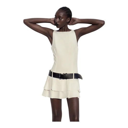 Belted Mini Dress size Large